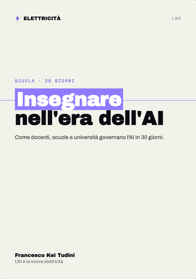 Insegnare nell'era dell'AI